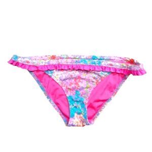 Victoria's Secret floral bikini bottoms M